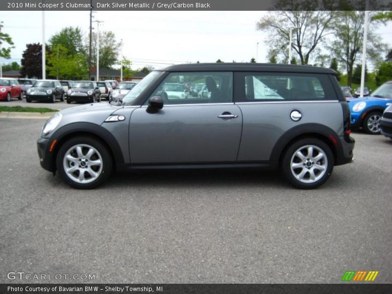 Dark Silver Metallic / Grey/Carbon Black 2010 Mini Cooper S Clubman
