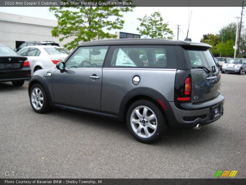 Dark Silver Metallic / Grey/Carbon Black 2010 Mini Cooper S Clubman