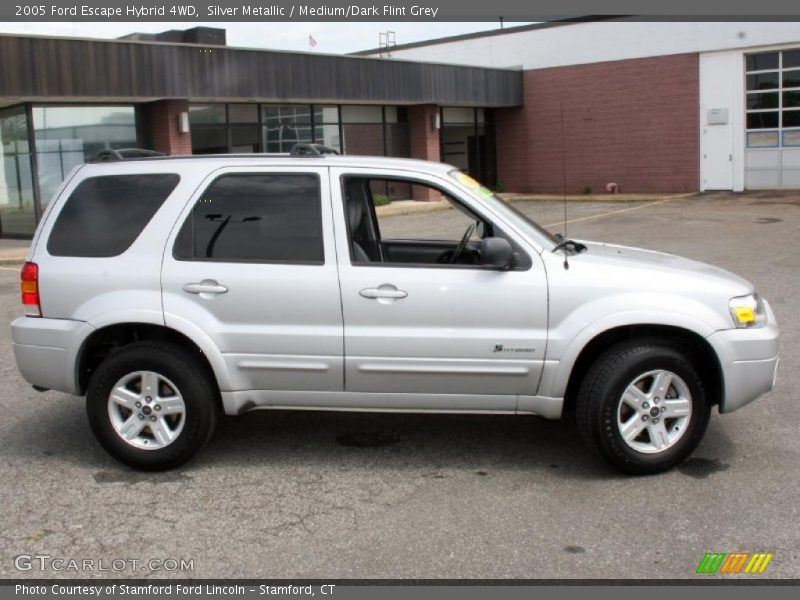 Silver Metallic / Medium/Dark Flint Grey 2005 Ford Escape Hybrid 4WD