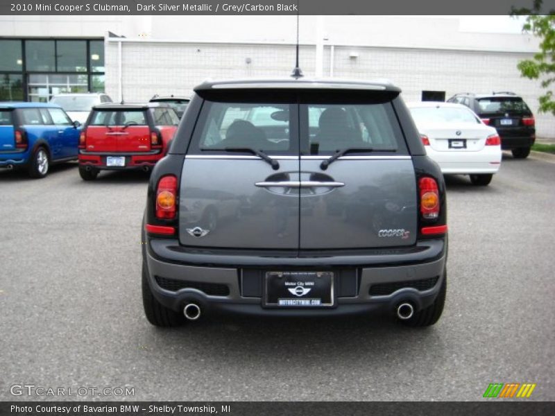 Dark Silver Metallic / Grey/Carbon Black 2010 Mini Cooper S Clubman