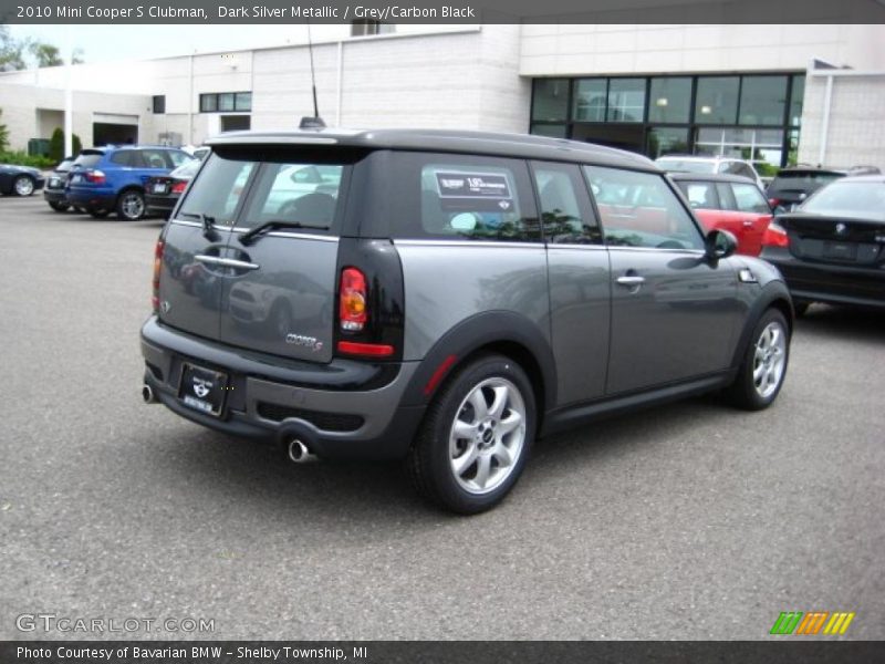 Dark Silver Metallic / Grey/Carbon Black 2010 Mini Cooper S Clubman