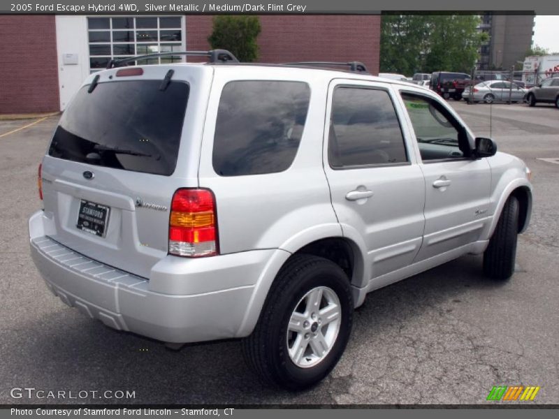 Silver Metallic / Medium/Dark Flint Grey 2005 Ford Escape Hybrid 4WD