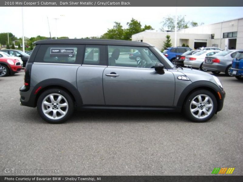 Dark Silver Metallic / Grey/Carbon Black 2010 Mini Cooper S Clubman