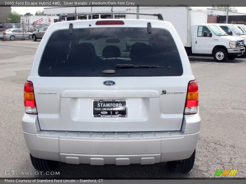 Silver Metallic / Medium/Dark Flint Grey 2005 Ford Escape Hybrid 4WD