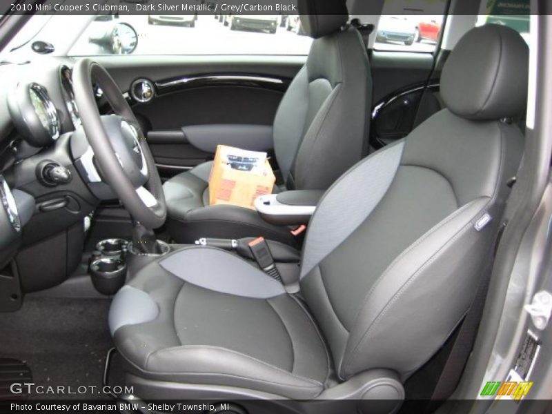Dark Silver Metallic / Grey/Carbon Black 2010 Mini Cooper S Clubman