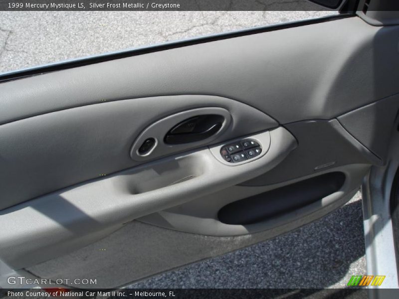 Silver Frost Metallic / Greystone 1999 Mercury Mystique LS