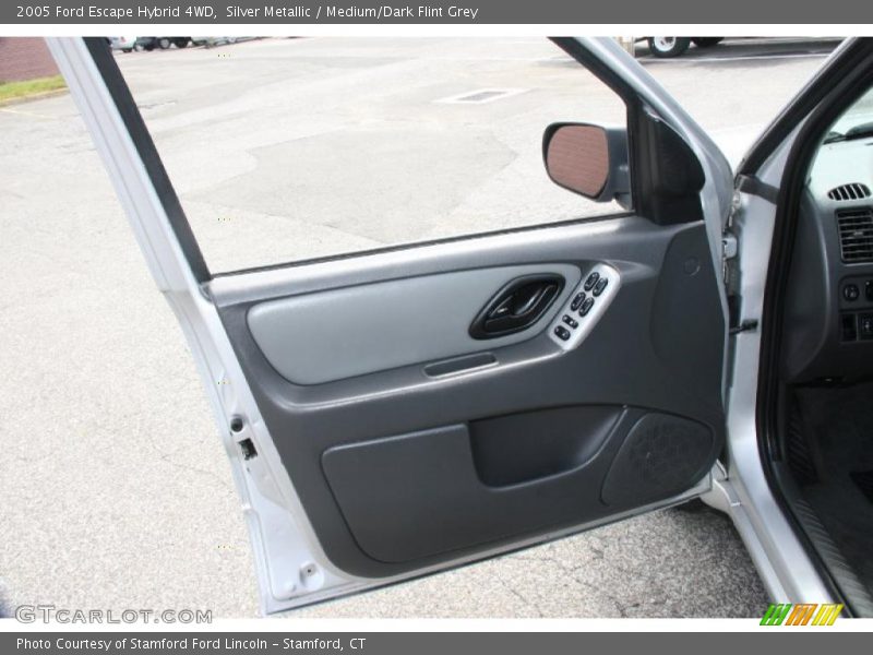 Silver Metallic / Medium/Dark Flint Grey 2005 Ford Escape Hybrid 4WD