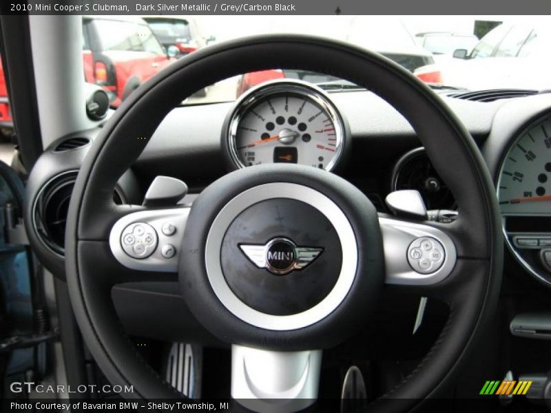 Dark Silver Metallic / Grey/Carbon Black 2010 Mini Cooper S Clubman