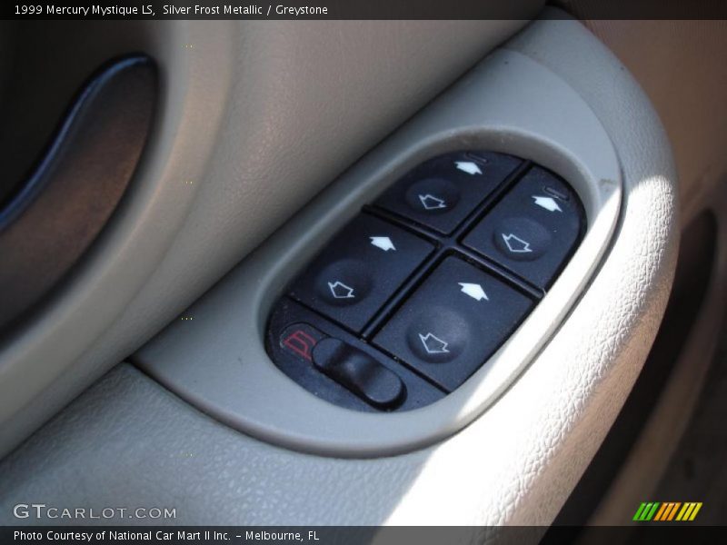 Silver Frost Metallic / Greystone 1999 Mercury Mystique LS