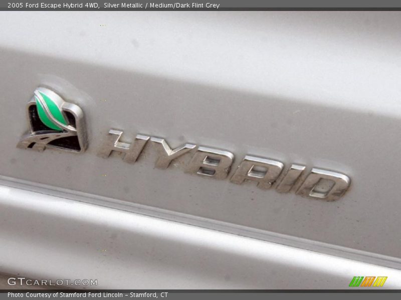 Silver Metallic / Medium/Dark Flint Grey 2005 Ford Escape Hybrid 4WD