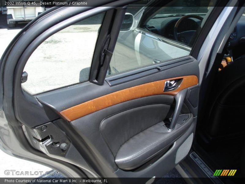Desert Platinum / Graphite 2002 Infiniti Q 45