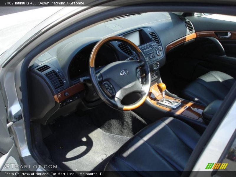 Desert Platinum / Graphite 2002 Infiniti Q 45