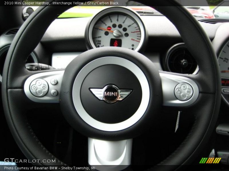 Interchange Yellow / Grey/Carbon Black 2010 Mini Cooper Hardtop