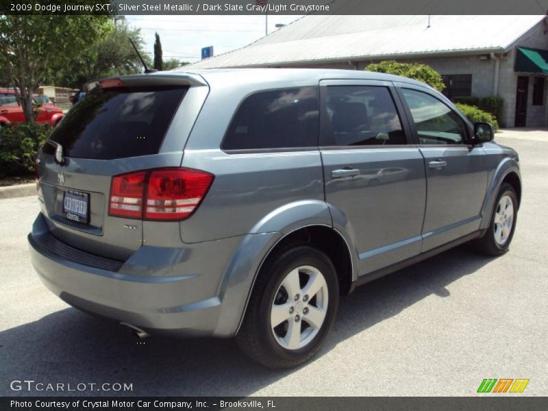 Silver Steel Metallic / Dark Slate Gray/Light Graystone 2009 Dodge Journey SXT