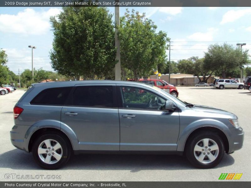 Silver Steel Metallic / Dark Slate Gray/Light Graystone 2009 Dodge Journey SXT