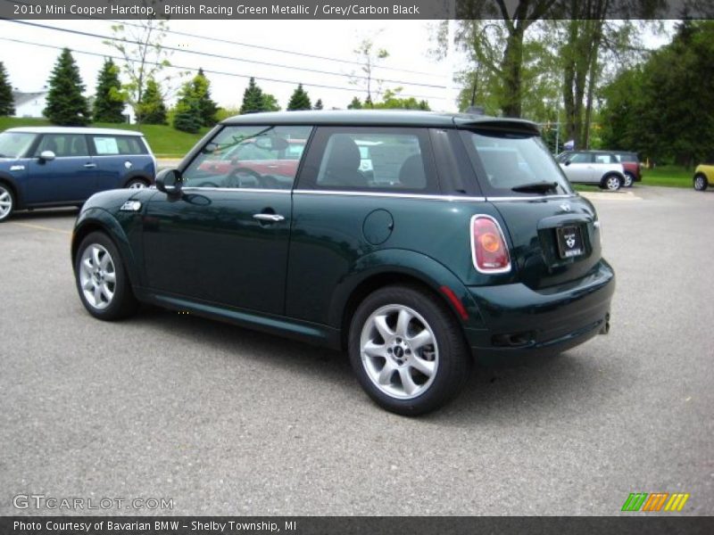 British Racing Green Metallic / Grey/Carbon Black 2010 Mini Cooper Hardtop
