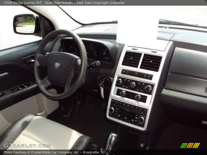 Silver Steel Metallic / Dark Slate Gray/Light Graystone 2009 Dodge Journey SXT