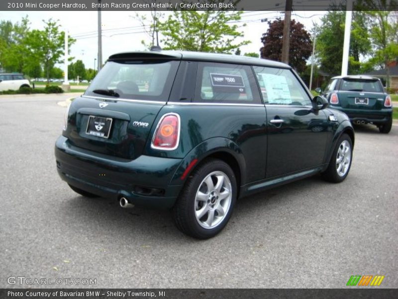 British Racing Green Metallic / Grey/Carbon Black 2010 Mini Cooper Hardtop