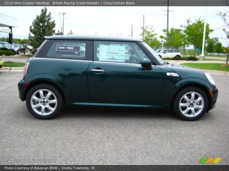 British Racing Green Metallic / Grey/Carbon Black 2010 Mini Cooper Hardtop