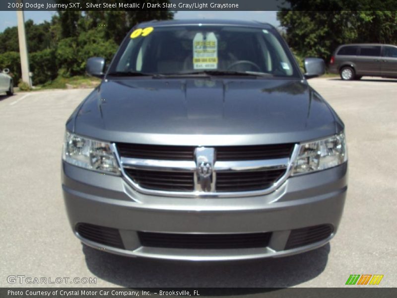 Silver Steel Metallic / Dark Slate Gray/Light Graystone 2009 Dodge Journey SXT
