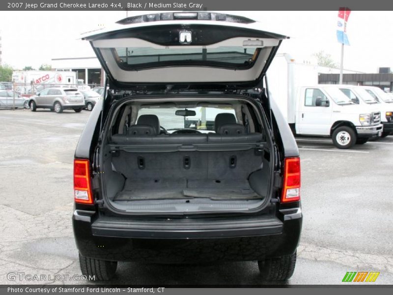 Black / Medium Slate Gray 2007 Jeep Grand Cherokee Laredo 4x4