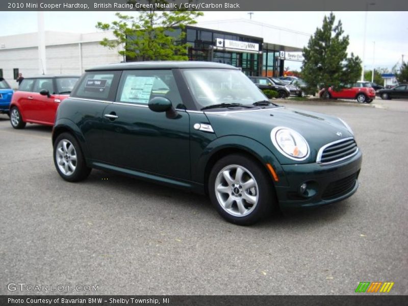 British Racing Green Metallic / Grey/Carbon Black 2010 Mini Cooper Hardtop