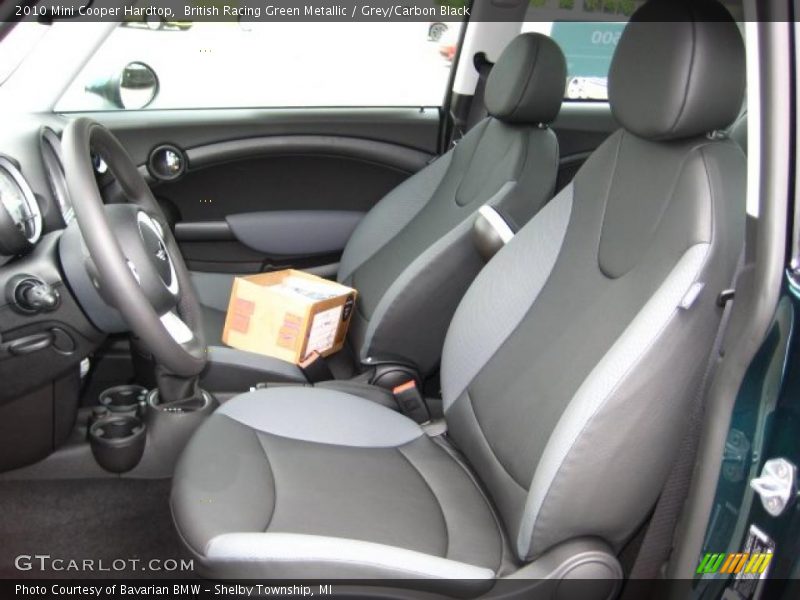 British Racing Green Metallic / Grey/Carbon Black 2010 Mini Cooper Hardtop