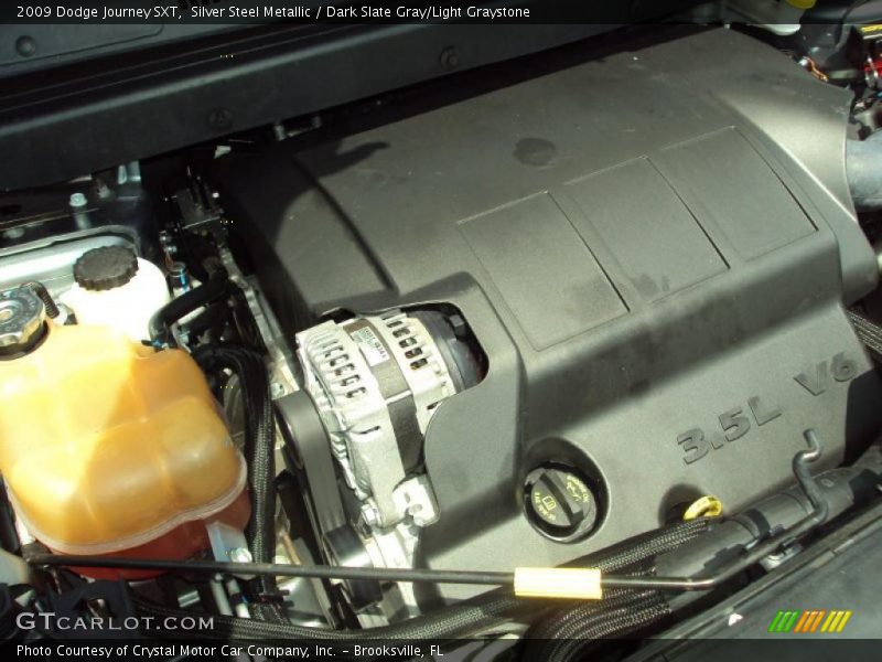 Silver Steel Metallic / Dark Slate Gray/Light Graystone 2009 Dodge Journey SXT