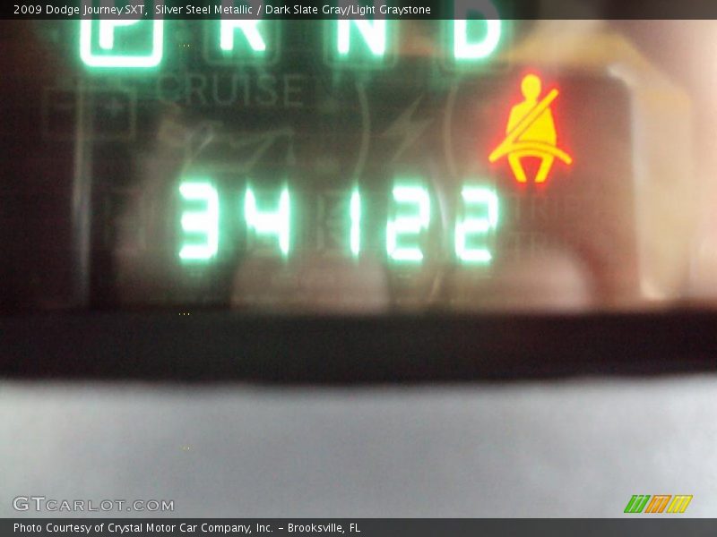 Silver Steel Metallic / Dark Slate Gray/Light Graystone 2009 Dodge Journey SXT