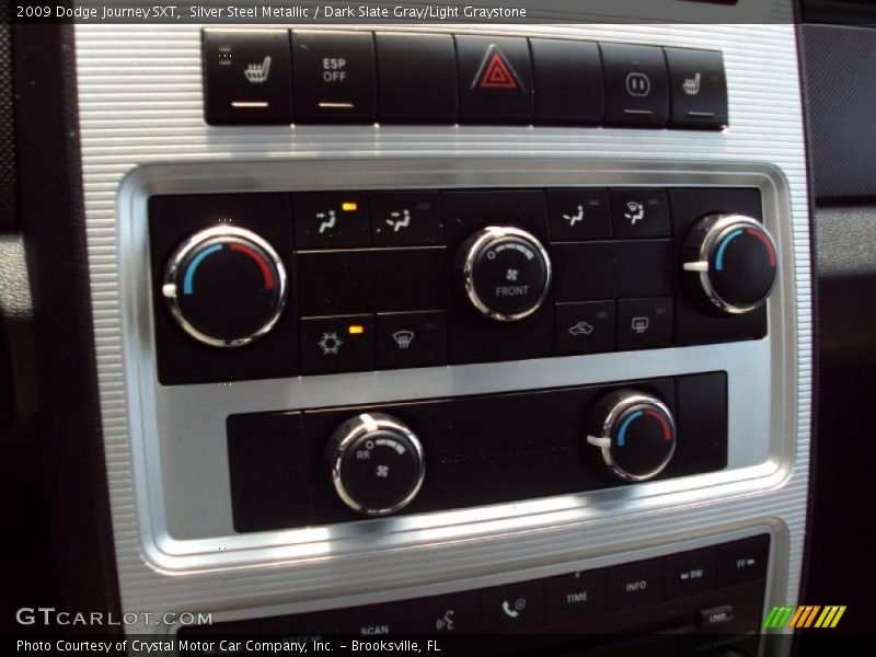 Silver Steel Metallic / Dark Slate Gray/Light Graystone 2009 Dodge Journey SXT