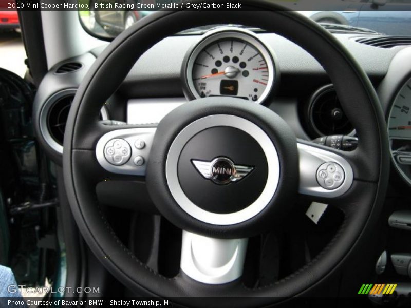 British Racing Green Metallic / Grey/Carbon Black 2010 Mini Cooper Hardtop