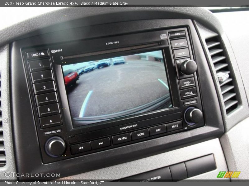 Black / Medium Slate Gray 2007 Jeep Grand Cherokee Laredo 4x4