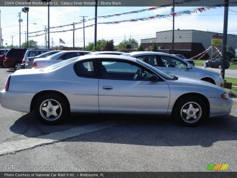 Galaxy Silver Metallic / Ebony Black 2004 Chevrolet Monte Carlo LS