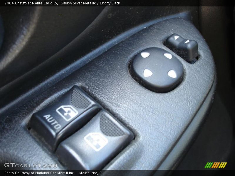Galaxy Silver Metallic / Ebony Black 2004 Chevrolet Monte Carlo LS