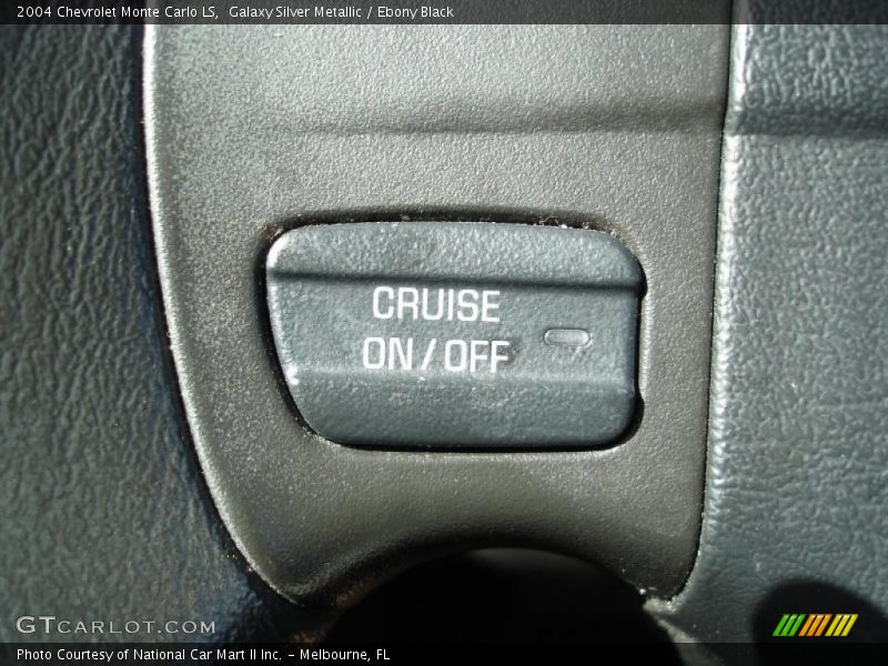 Galaxy Silver Metallic / Ebony Black 2004 Chevrolet Monte Carlo LS