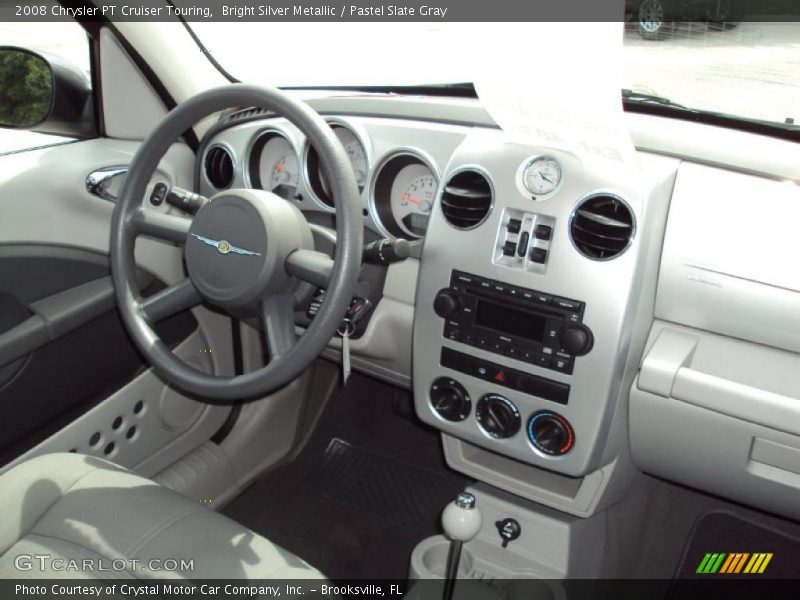 Bright Silver Metallic / Pastel Slate Gray 2008 Chrysler PT Cruiser Touring