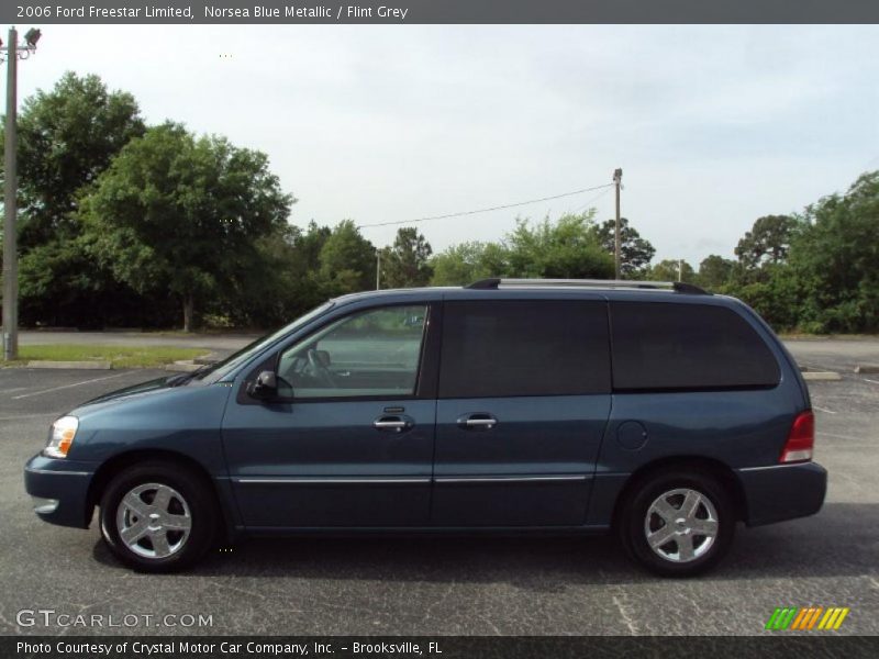 Norsea Blue Metallic / Flint Grey 2006 Ford Freestar Limited