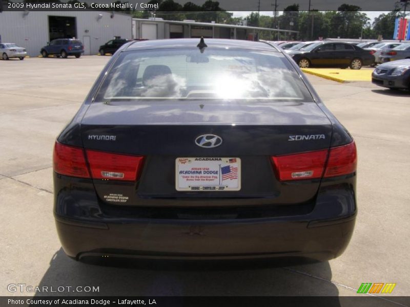Cocoa Metallic / Camel 2009 Hyundai Sonata GLS