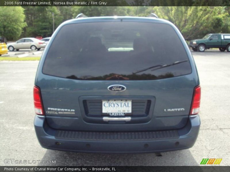 Norsea Blue Metallic / Flint Grey 2006 Ford Freestar Limited