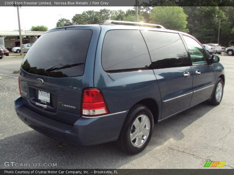 Norsea Blue Metallic / Flint Grey 2006 Ford Freestar Limited