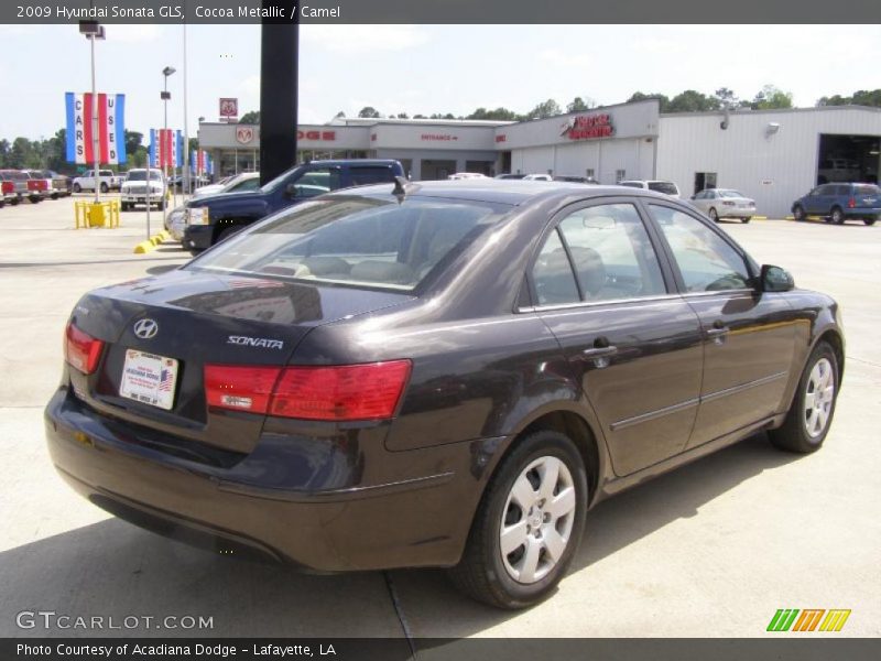 Cocoa Metallic / Camel 2009 Hyundai Sonata GLS