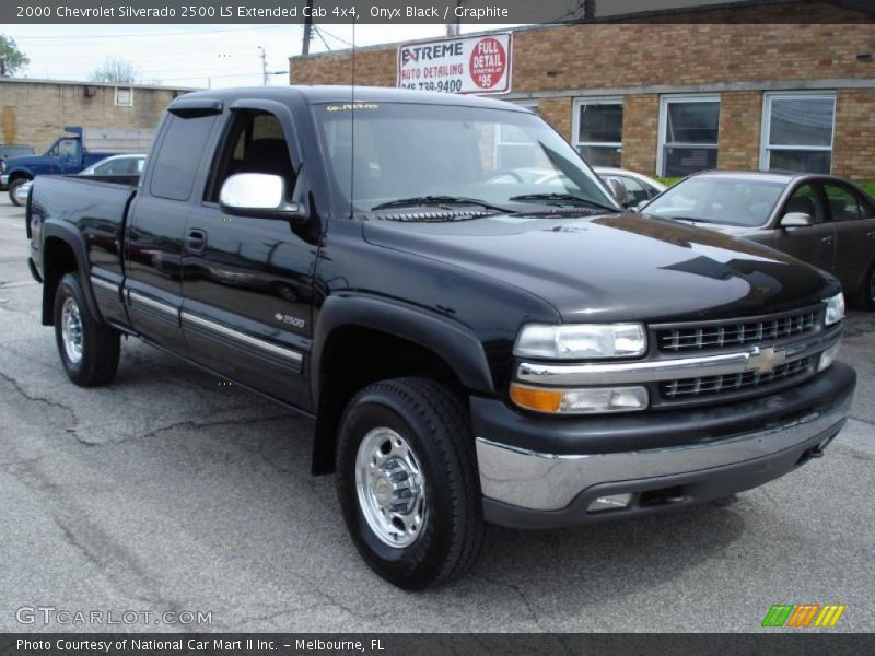Onyx Black / Graphite 2000 Chevrolet Silverado 2500 LS Extended Cab 4x4