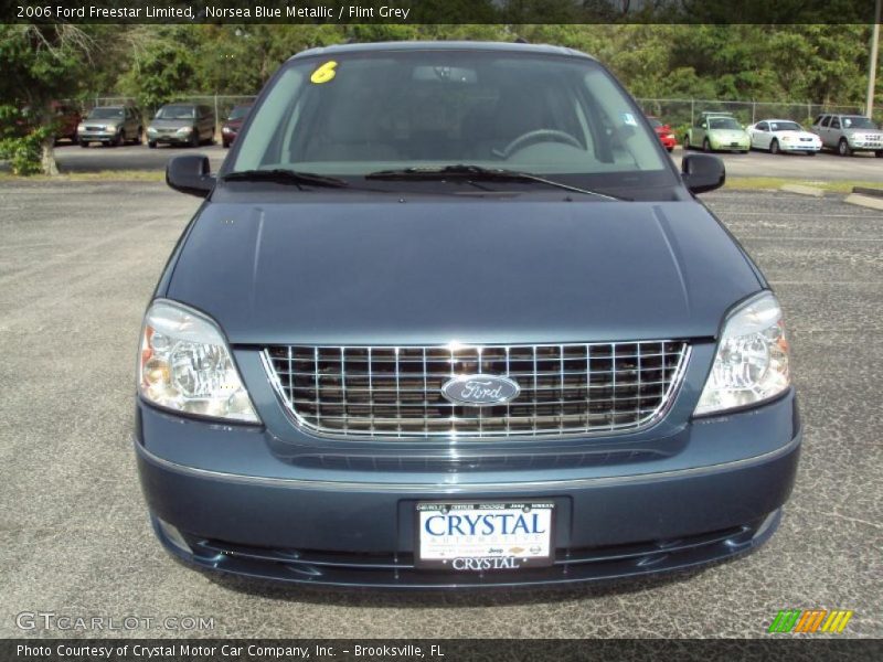 Norsea Blue Metallic / Flint Grey 2006 Ford Freestar Limited