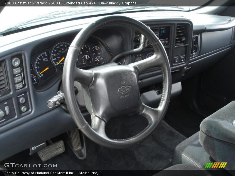 Onyx Black / Graphite 2000 Chevrolet Silverado 2500 LS Extended Cab 4x4