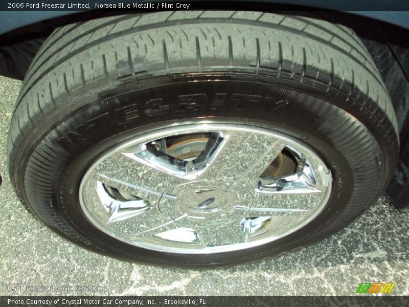 Norsea Blue Metallic / Flint Grey 2006 Ford Freestar Limited