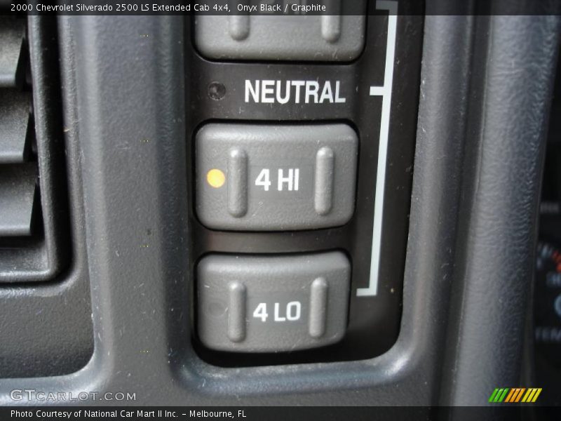 Onyx Black / Graphite 2000 Chevrolet Silverado 2500 LS Extended Cab 4x4