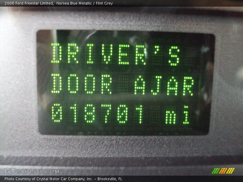 Norsea Blue Metallic / Flint Grey 2006 Ford Freestar Limited