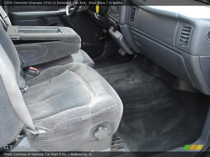 Onyx Black / Graphite 2000 Chevrolet Silverado 2500 LS Extended Cab 4x4