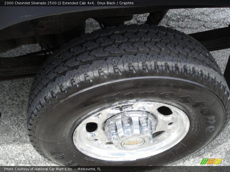 Onyx Black / Graphite 2000 Chevrolet Silverado 2500 LS Extended Cab 4x4