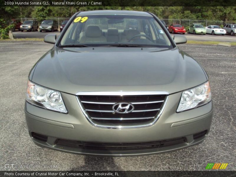 Natural Khaki Green / Camel 2009 Hyundai Sonata GLS